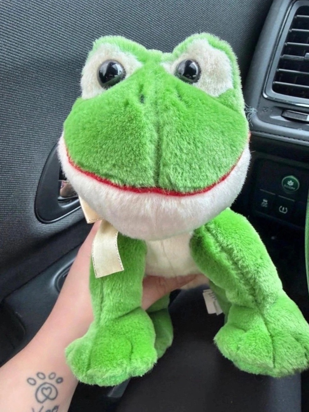 Russ Shining Stars Frog Green Plush Stuffed Animal